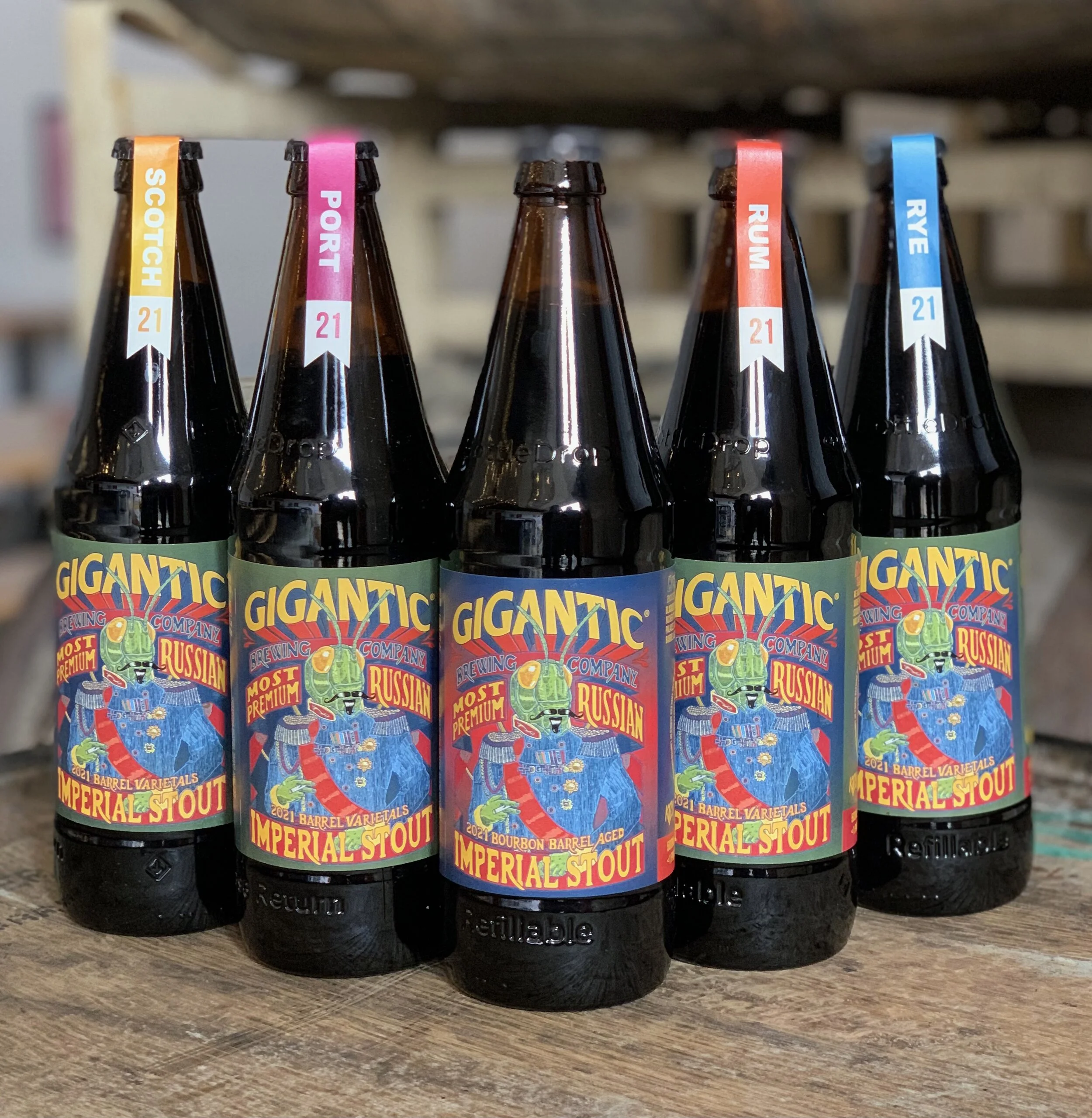 Gigantic Brewing refreshes Catch 23 and Most Most Premium RIS
